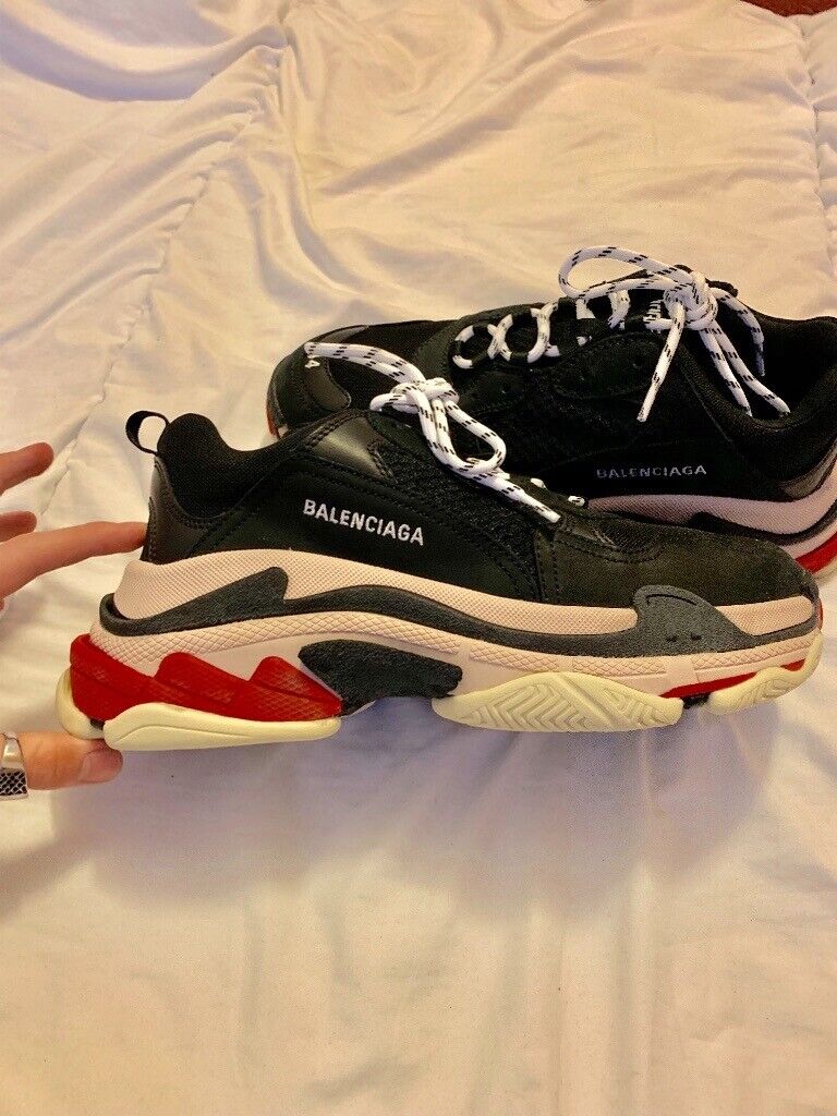 Balenciaga Last Drop Balenciaga Triple S All Black Grailed